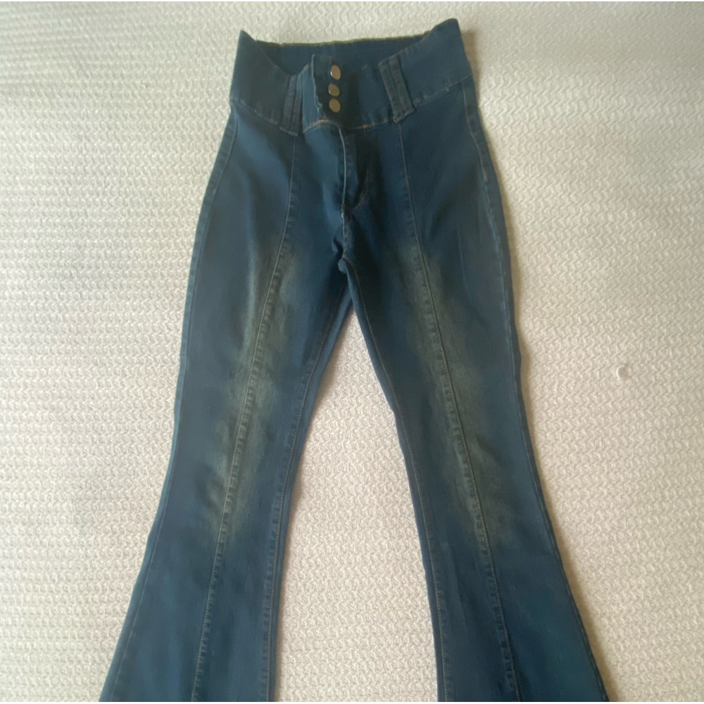 vintage high rise jeans